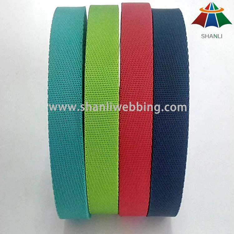 19mm Colorful Twill Polypropylene Webbing 1