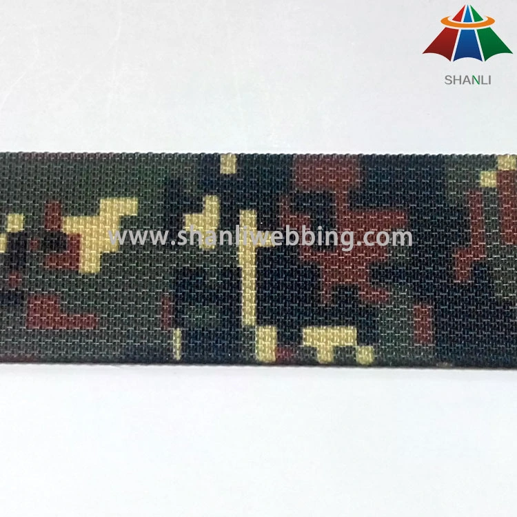 35mm Far Infrared Ray Polyester Camo Webbing for Army Bags 1