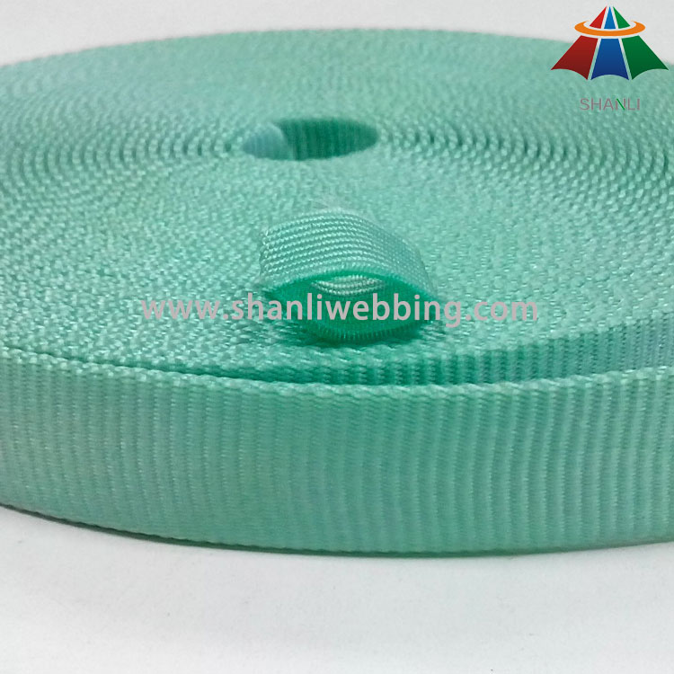 Tubular webbing comes in Nylon and polyester