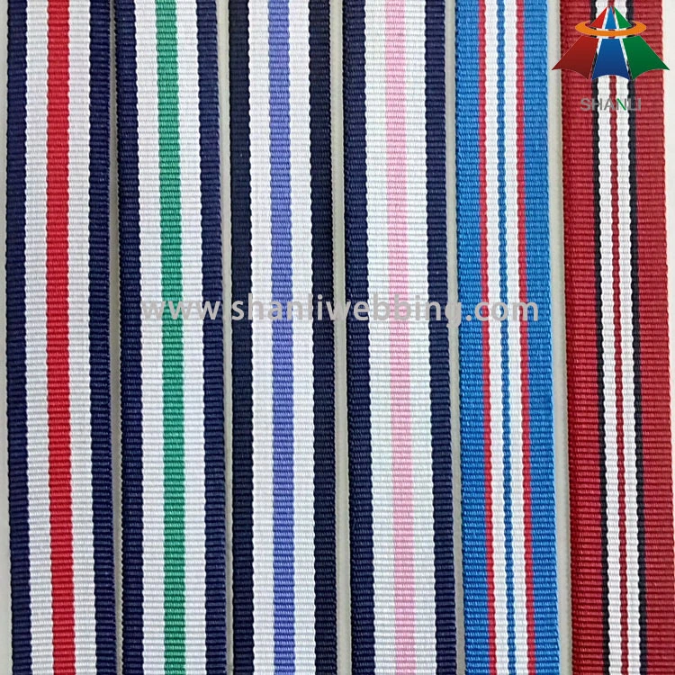 Striped nylon watch bands webbing 1