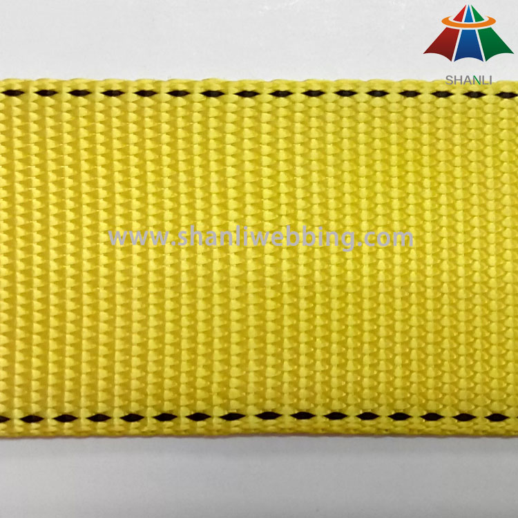 Heavy duty polyester webbing for tie down straps 2