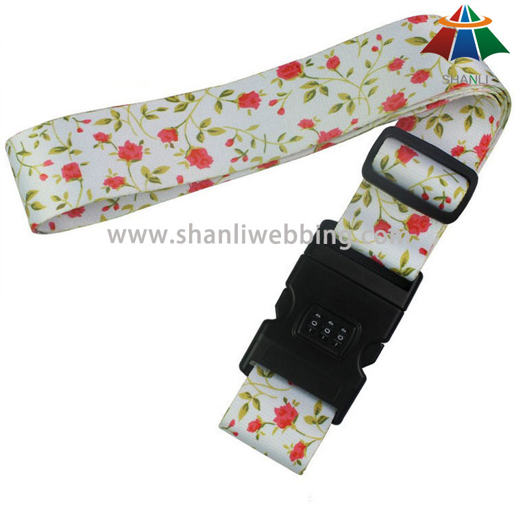 Custom Lockable Luggage Straps