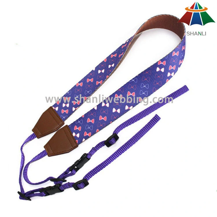 Personalized sublimation printing camera shoulder straps 1