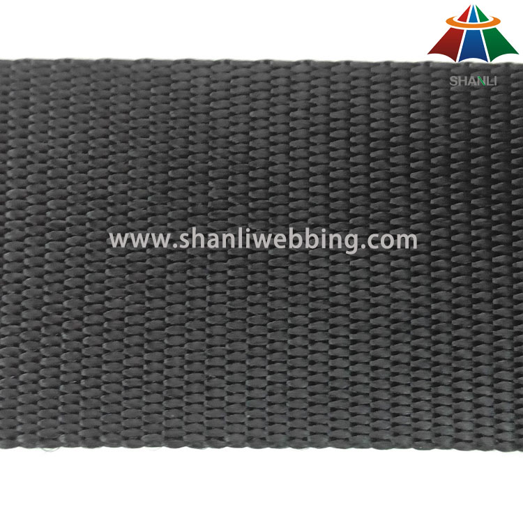 1.5 inch black nylon webbing 1
