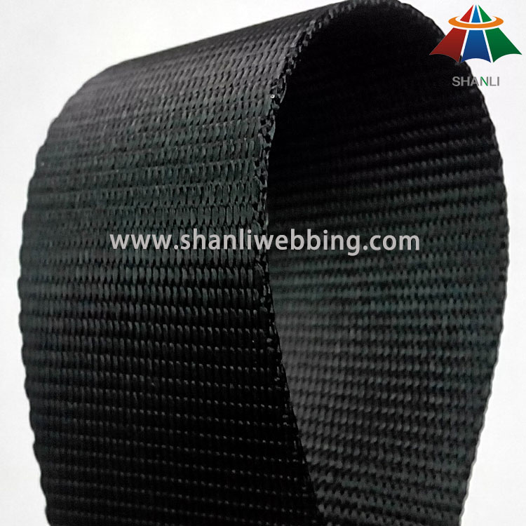 1.5 inch black nylon webbing 2