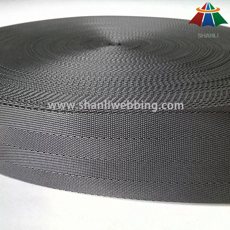hot sale 5cm black polyester safety belt webbing 1