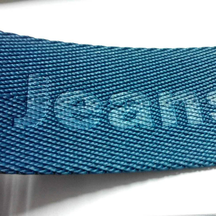 High quality Embossed Logo Nylon Webbing (can custom any color, size and logo) 1
