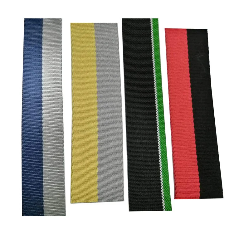 High Quality Twin Color Webbing, Bicolor Nylon Polyester Canvas Webbing 1