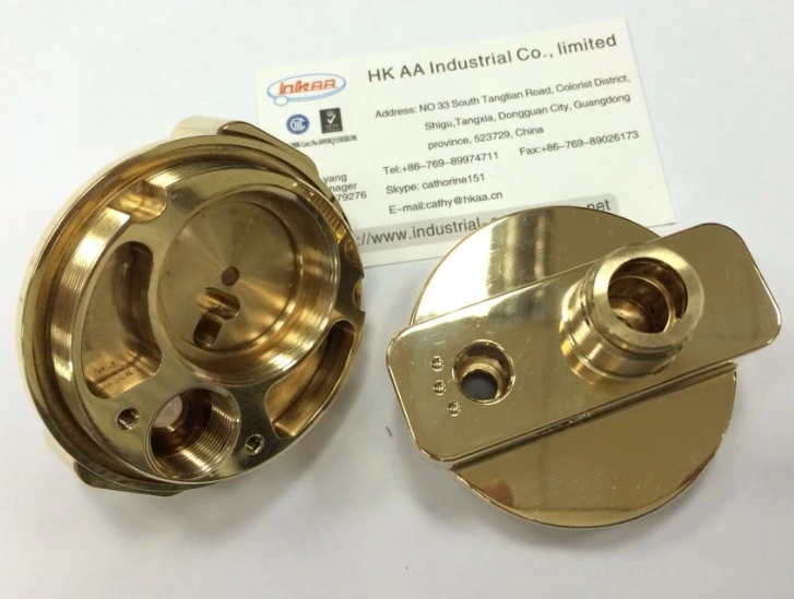 brass argonaut for diving by 5-axis Mazak 1