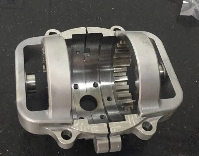 aluminum crank shaft for motor by 5 axis CNC 1