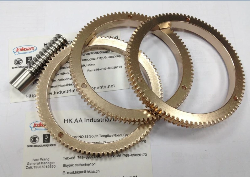 worm gear and shaft 1
