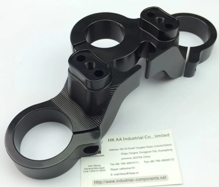 aluminum precision bracket for motorcycle by 5-axis DMG mori 1