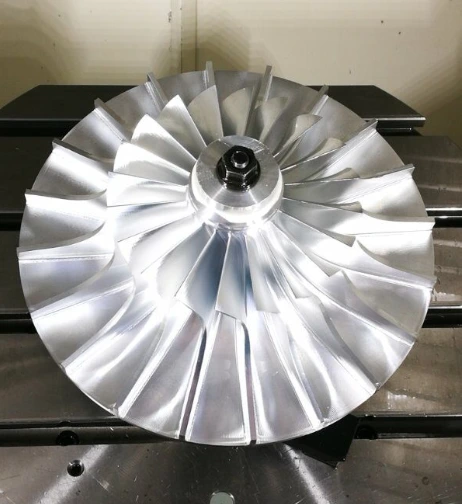7075 aluminum 5-axis CNC impeller for aerospace 1