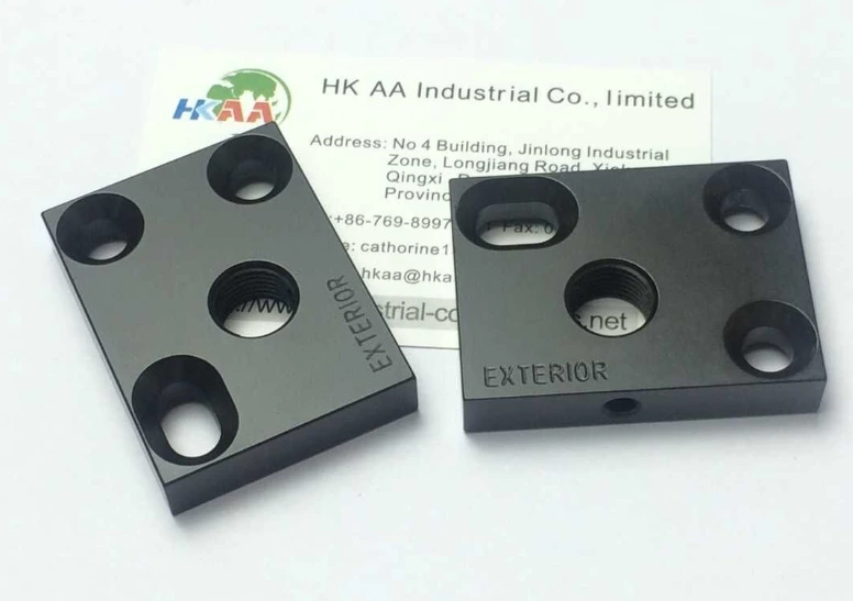CNC aluminum pivot plate  1