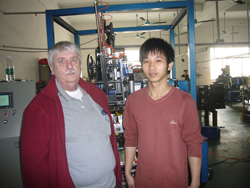 Richard and Technician Cai