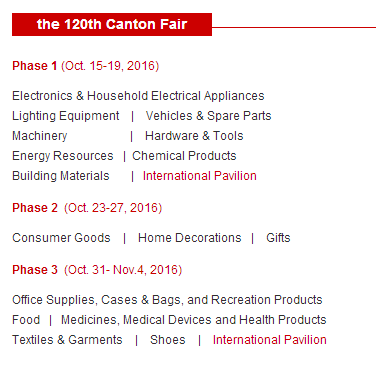 The 120TH China Import and Export Fair 1