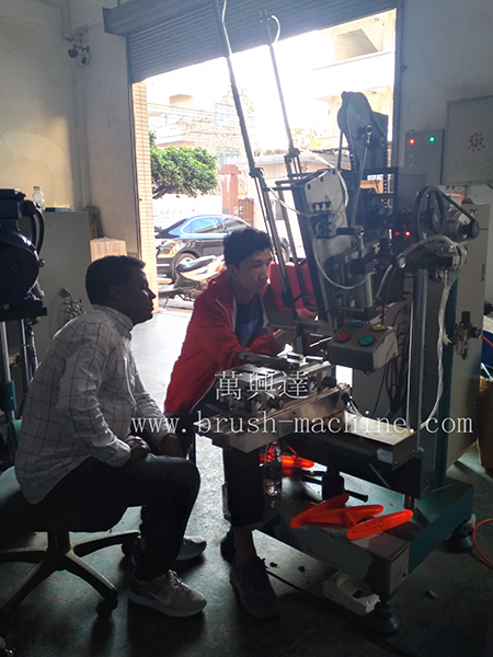 Ethiopia  Clients Mr. Solomon Came for Machine training. 1