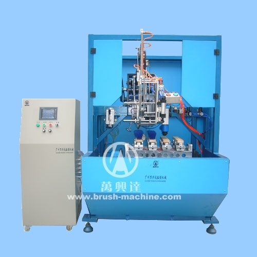 5-Axis 2-Head Broom Machine WXD-5A2H01 1