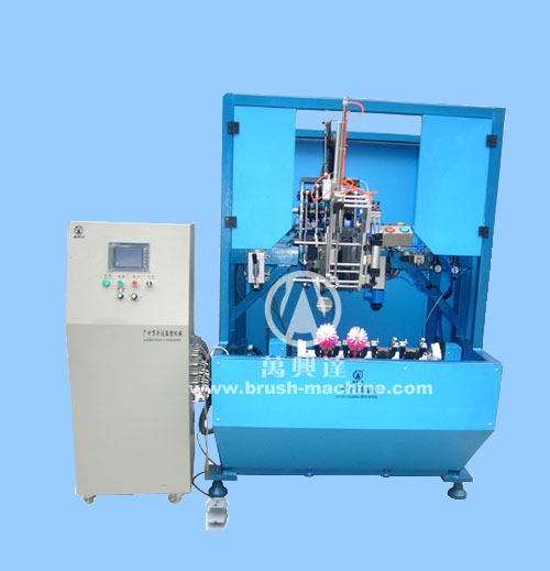 5Axis 2Head Make Toilet Brushes Machine WXD5A2H03 Factory