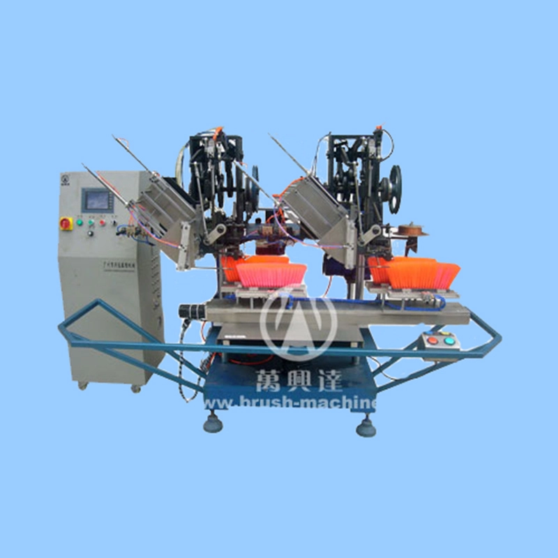 2-Axis 2-Head Broom Tufting Machine WXD-2A2H02 1