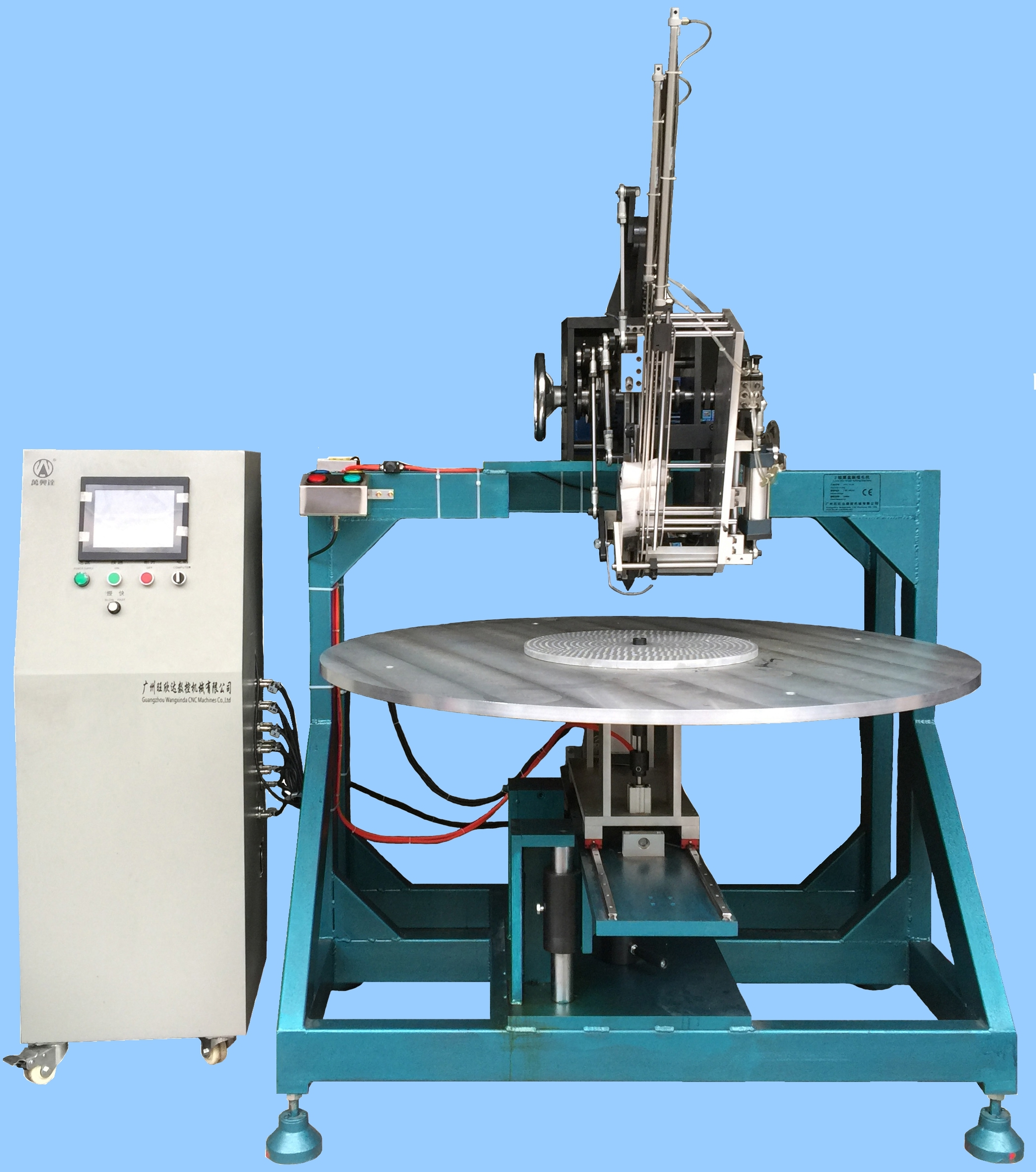 2-Axis Outsize Disc Brush Tufting Machine WXD-2A004 1