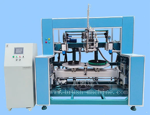 Disc brush drilling and tufting machine WXD-5A3H-06 1