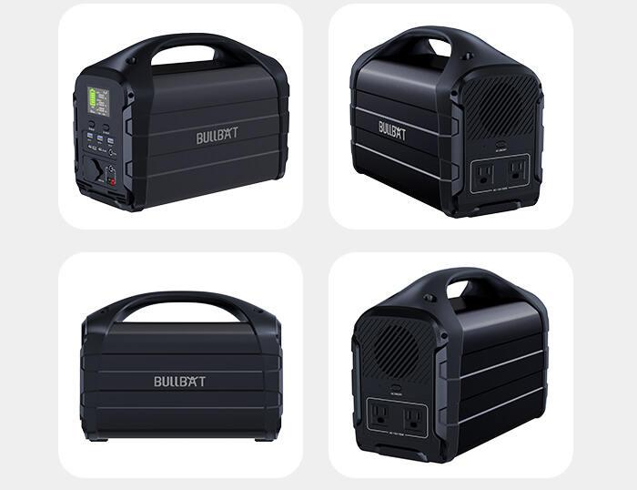 BULLBAT Adventurer 700 Portable Power Station 613Wh/700W-Black