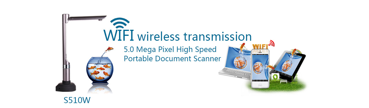 Wifi wireless document scanner S510W