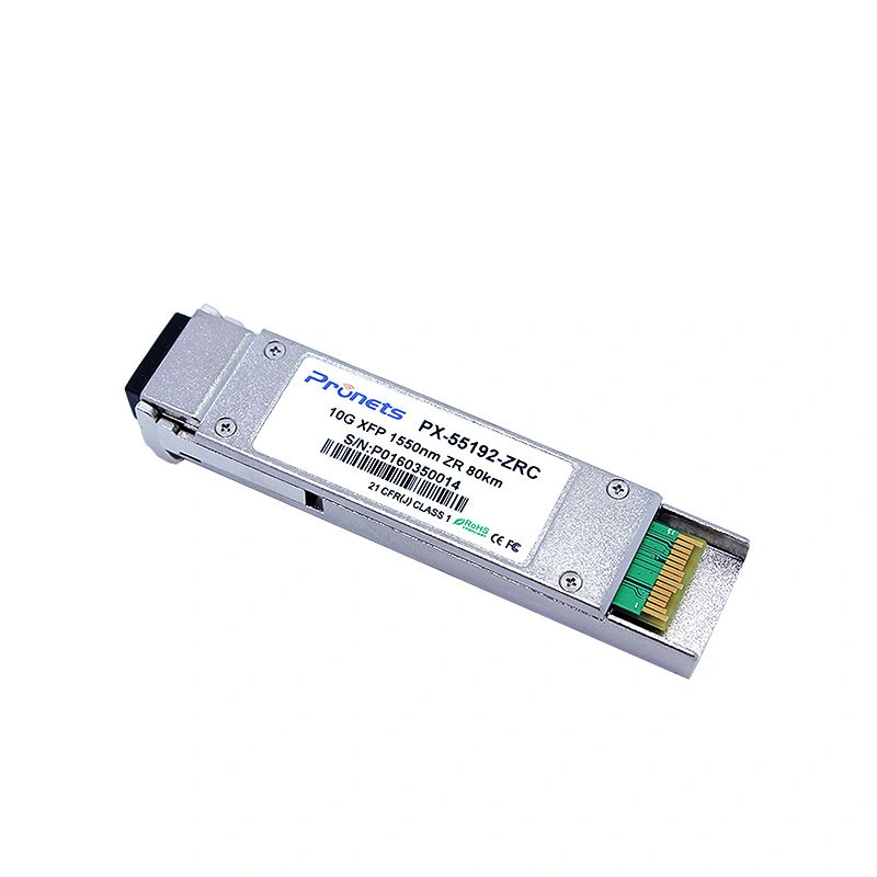 PX-55192-Z10C   10GBASE-ZR 1550nm 100Km XFP Optical Transceiver 1