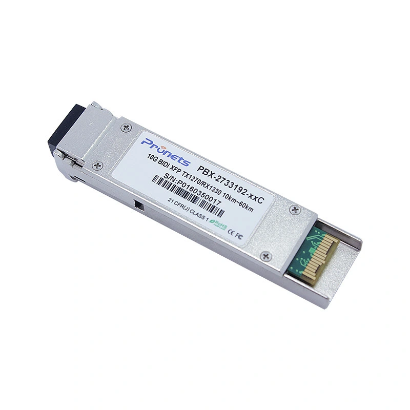 PBX-2733192-E6C  10GBase-BX 60Km Tx1270\Rx1330nm XFP Bidirectional Optical Transceiver 1