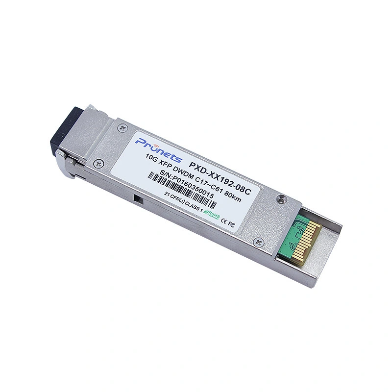 PXD-xx192- 04C 10GBASE-ER/EW,10G Fiber-Channel 40Km DWDM XFP Optical Transceiver 1