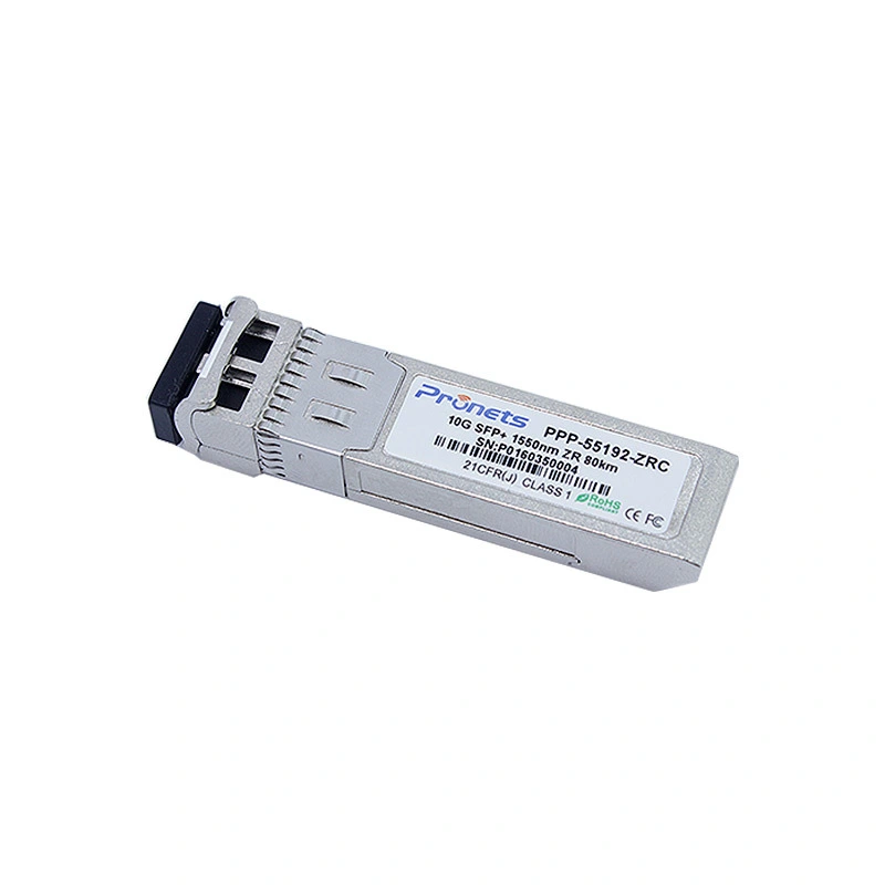 PPP-55192-ZR100  10GBASE-ZR 1550nm  100Km  SFP+ Optical Transceiver 1