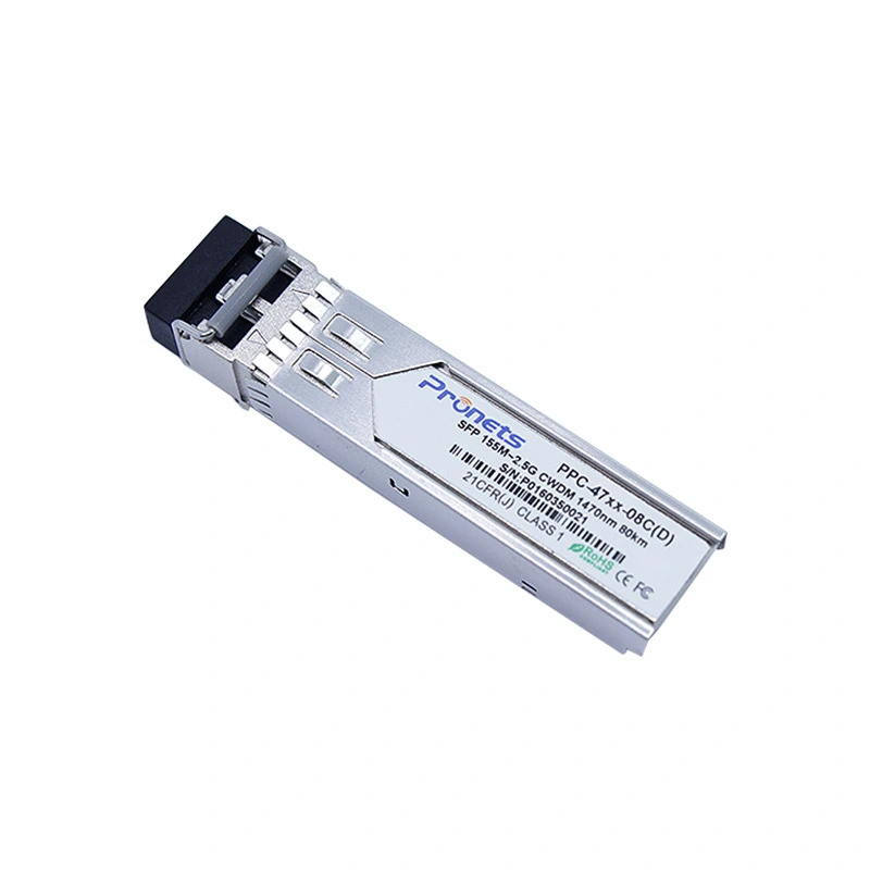 PPC-xxM2-08CD  Multi-rate 155M~2.488Gbps CWDM C-Band 80Km  SFP Optical Transceiver 1