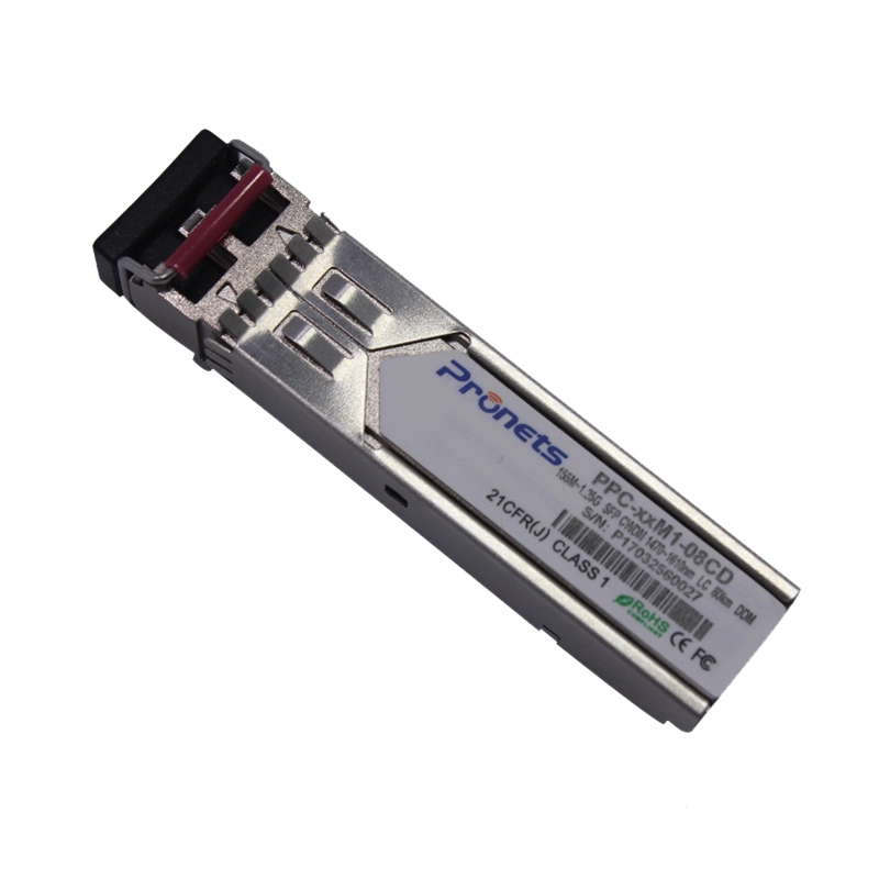 PPC-xxM1-08C(D)  Multi-rate 155M~1.25Gbps  CWDM C-Band 80Km  SFP Optical Transceiver 1