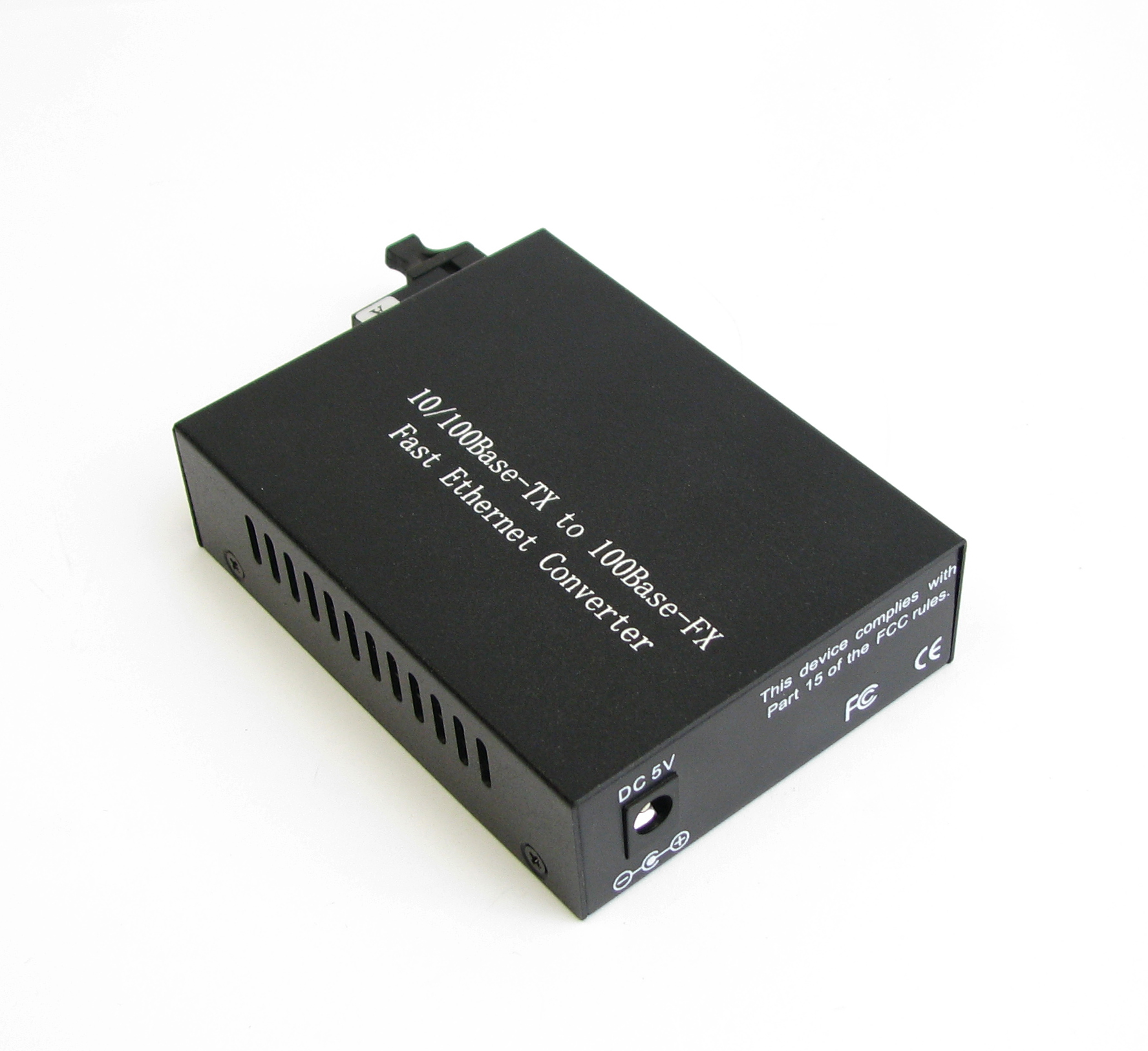 10/100M Fiber Ethernet 4 RJ45 Ports & 1 Fiber Port Media Converter