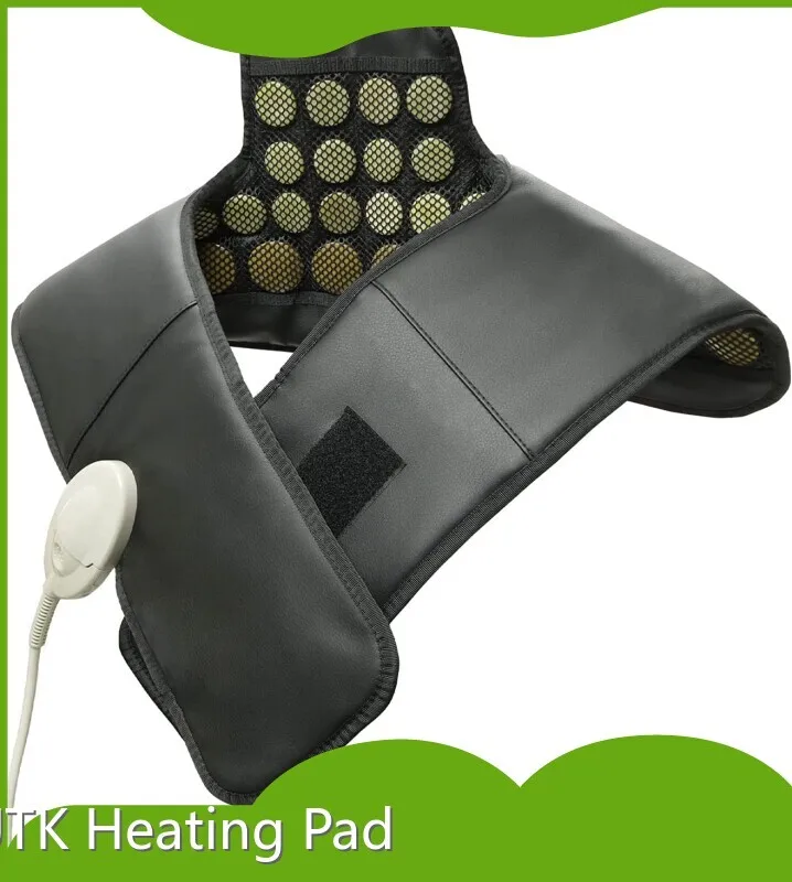 Neck and Shoulder Electric Neck Heating Pad Jade and Tourmaline Stones UTK Company 1