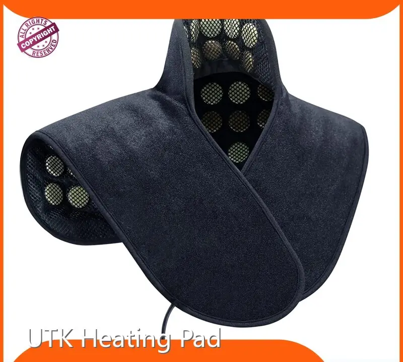 Utk Jade Infrared Shoulder Heating Pad Medium Jade and Tourmaline Stones Utk Jade Infrared Shoulder Heating Pad Neck and Shoulder Company 1