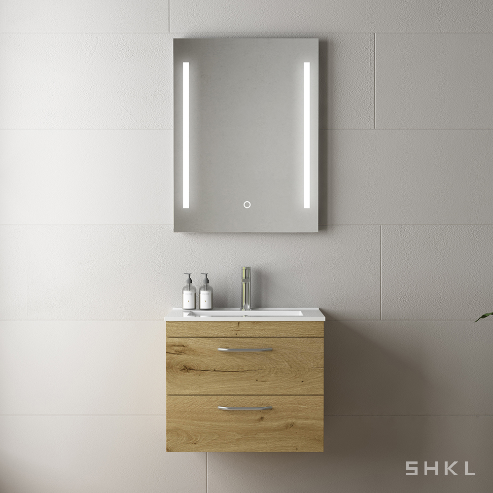 Natural Wood Bathroom Vanity Manufacturer SHKL BV850 SHKL