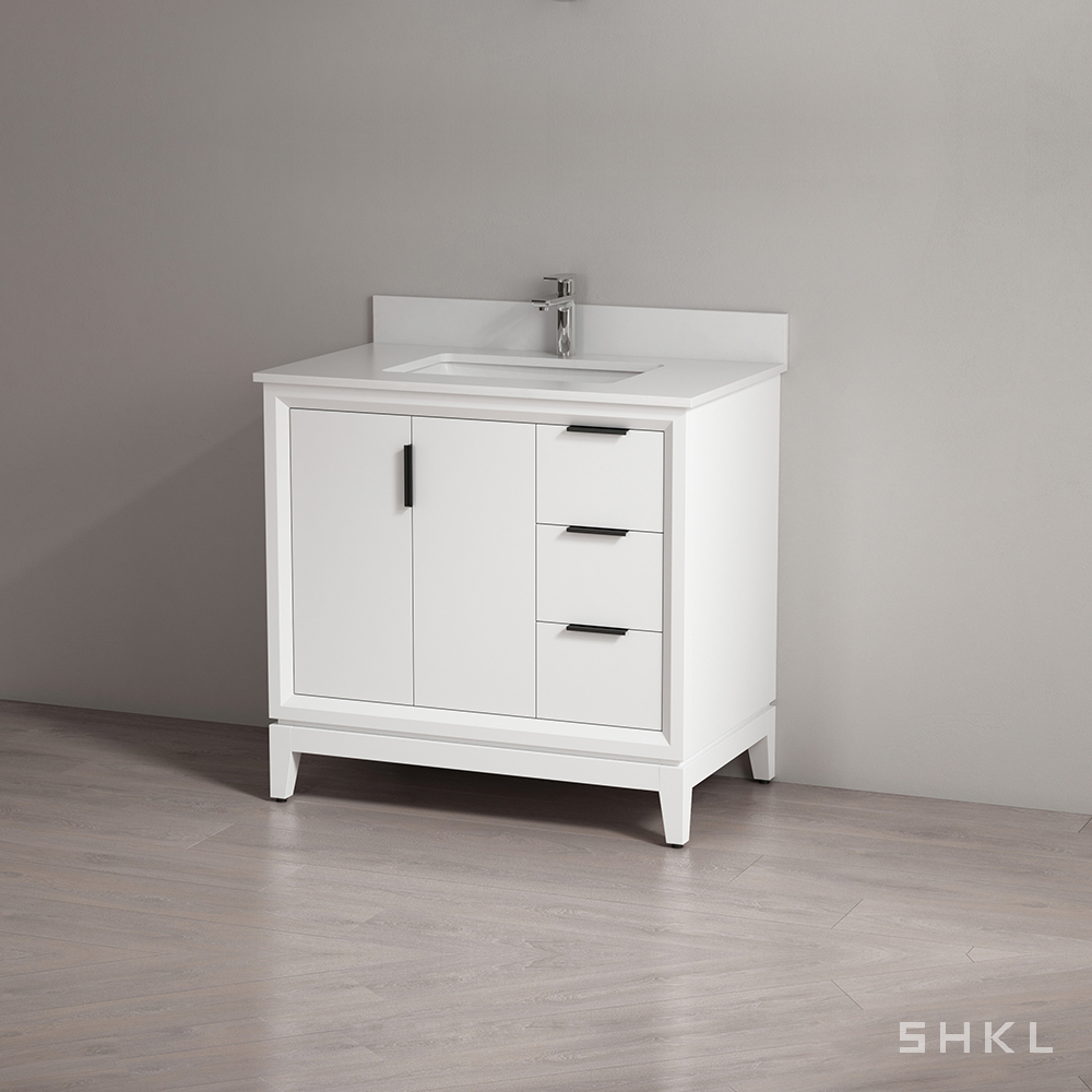 White Freestanding Bathroom Distributor SHKL BV825 SHKL