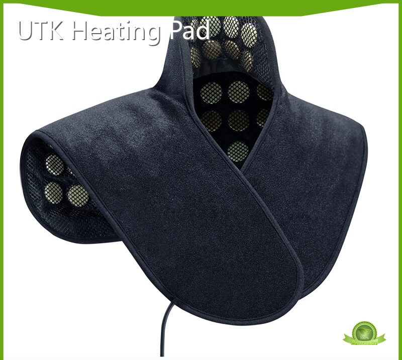 Coussin chauffant infrarouge lointain Utk Jade de marque UTK pour le cou et les épaules de taille moyenne 1