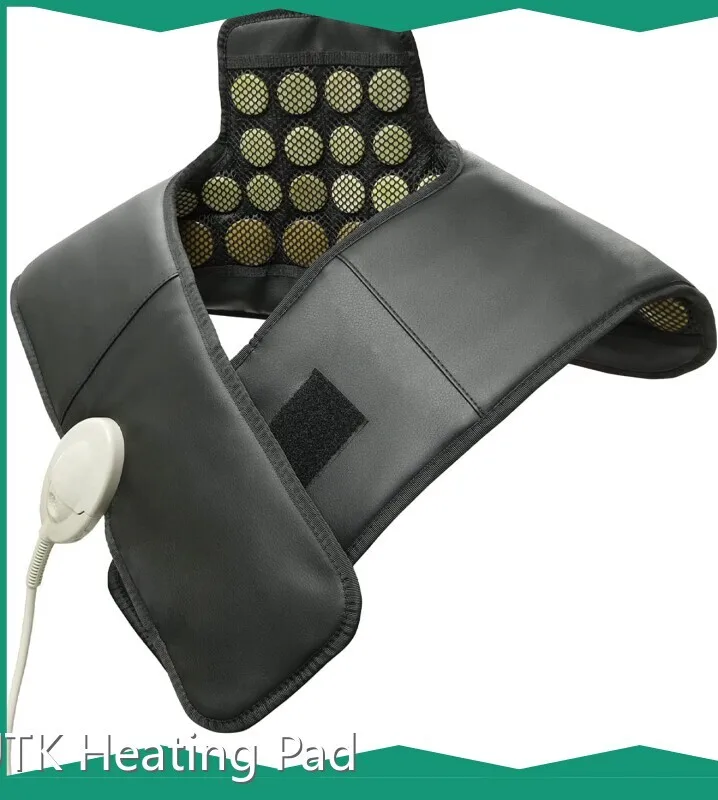 Neck and Shoulder Jade and Tourmaline Stones UTK Brand Heating Pad for Neck Pain Factory 1
