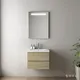 Bathroom Vanity SHKL,T/T Vanity + Artificial Stone Basin + LED Mirror 10