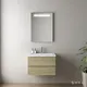 Bathroom Vanity SHKL,T/T Vanity + Artificial Stone Basin + LED Mirror 8