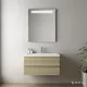 Bathroom Vanity SHKL,T/T Vanity + Artificial Stone Basin + LED Mirror 6