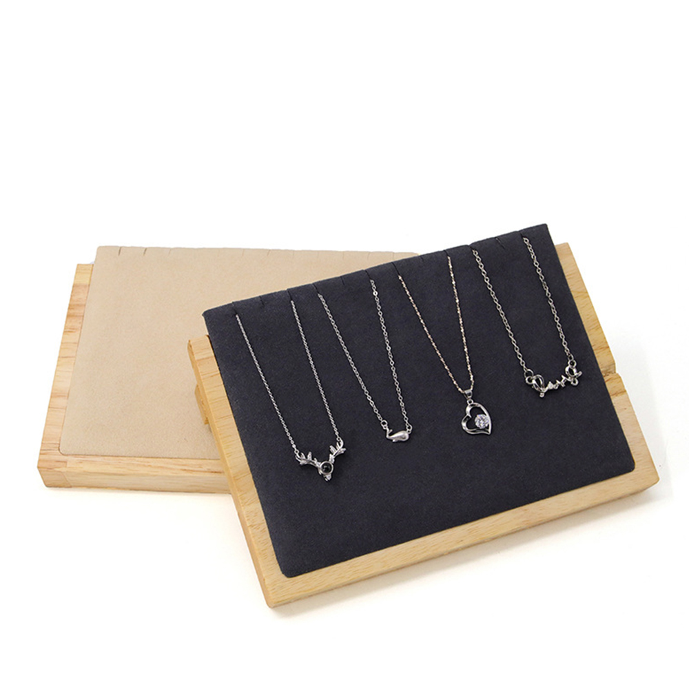 Necklace Display Props Solid Wood Window Display Shelf Bag Jewelry Dis