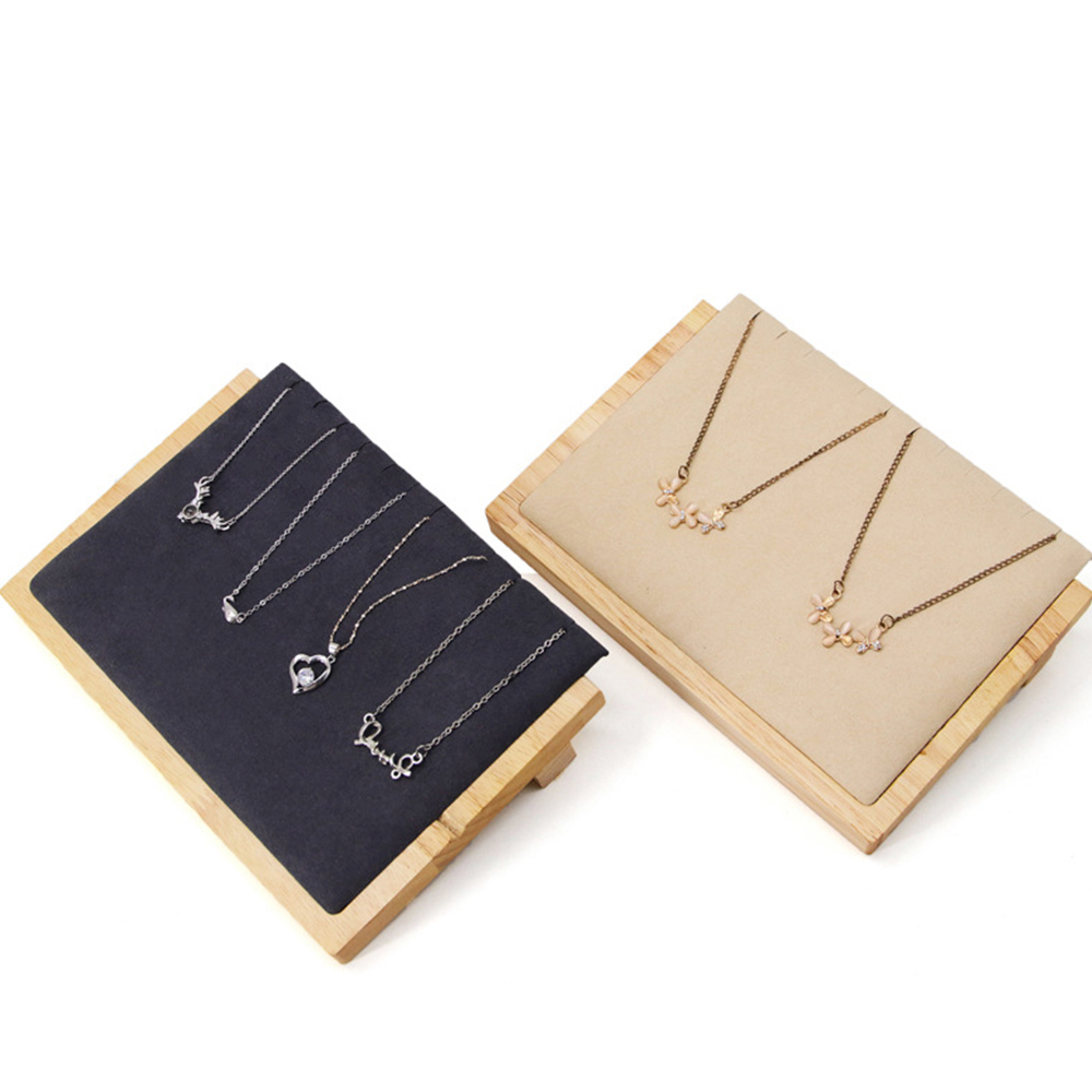 Necklace Display Props Solid Wood Window Display Shelf Bag Jewelry Dis
