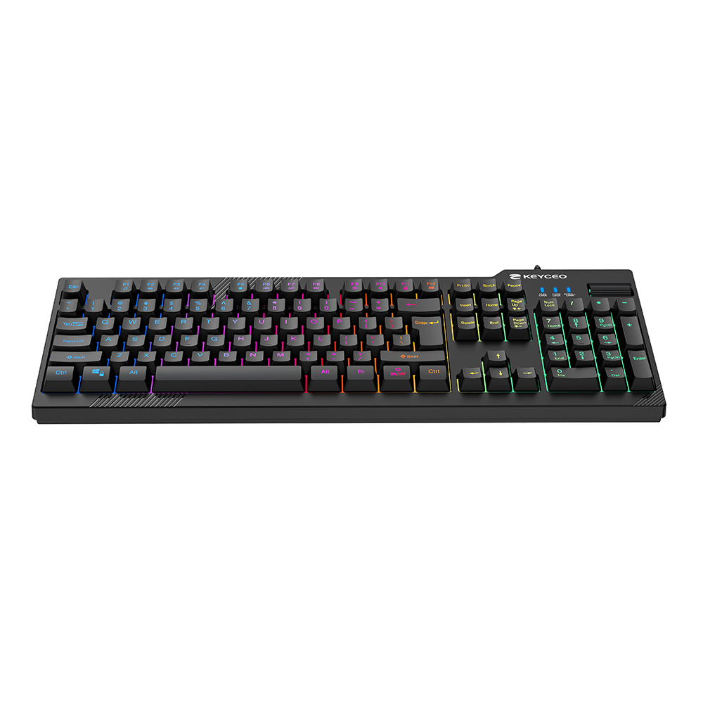 Keyceo Gaming Mechanical Keyboard Vs Membrane RGB and Rainbow Backlit