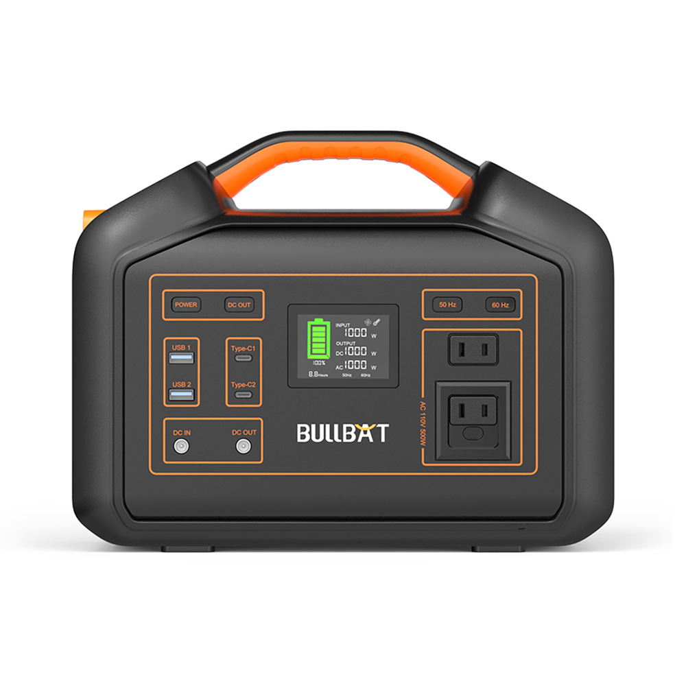 BULLBAT Pioneer 500 Portable Power Station 505Wh/500W