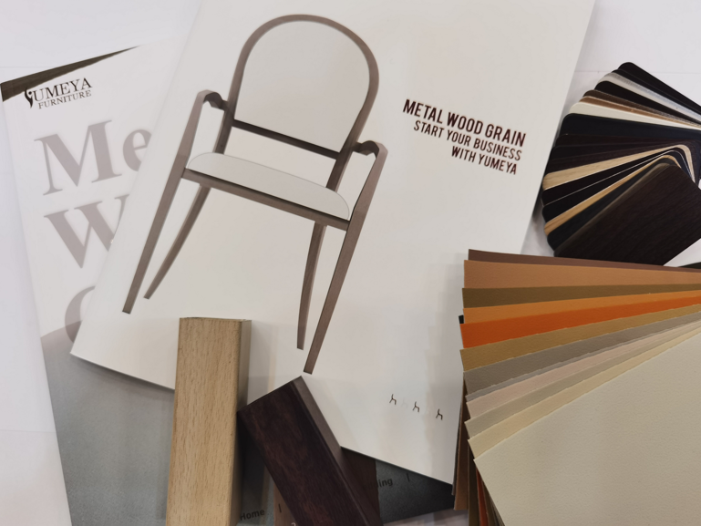Start your Metal Wood Grain Chair business in a simple way! 1