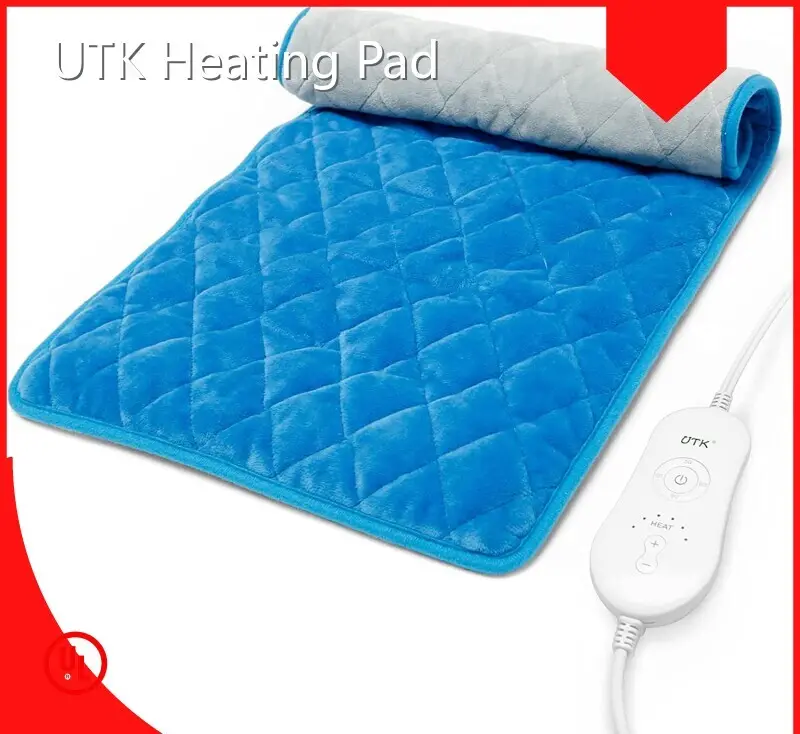 Petit coussin chauffant de massage Costco en velours de cristal ultra doux UTK 1